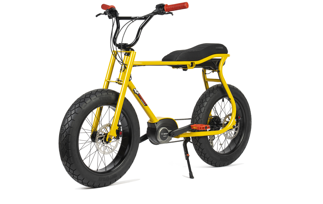 eBike LIL’BUDDY Honey Yellow – Pedelec with Bosch Engine – RUFF CYCLES